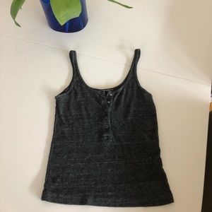 Charcoal Brandy Melville button up top.